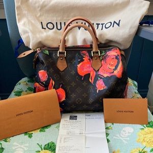 SOLD SOLD Louis Vuitton Stephen Sprouse Roses Speedy 30